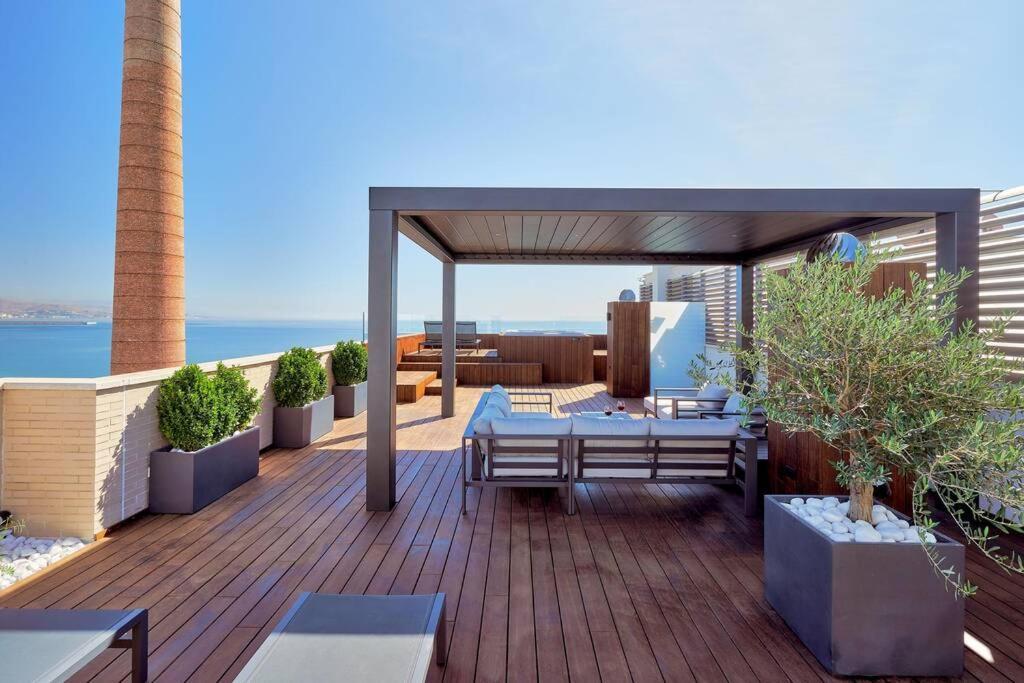 Appartement D&R Penthouse On The Beach à Málaga Extérieur photo