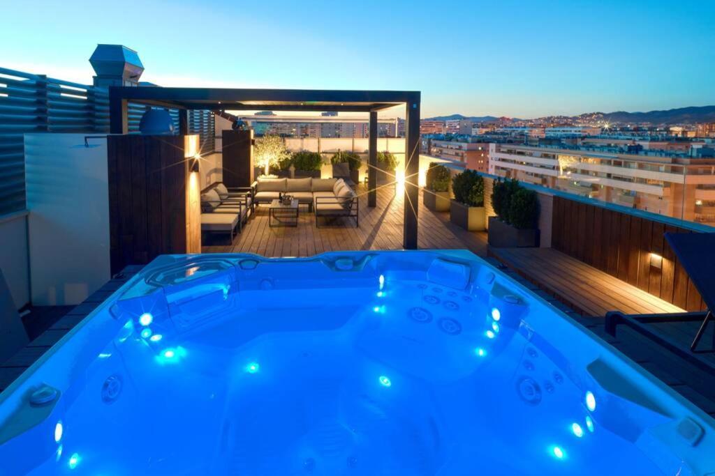 Appartement D&R Penthouse On The Beach à Málaga Extérieur photo
