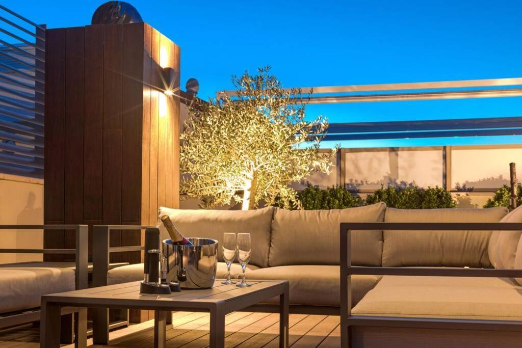 Appartement D&R Penthouse On The Beach à Málaga Extérieur photo